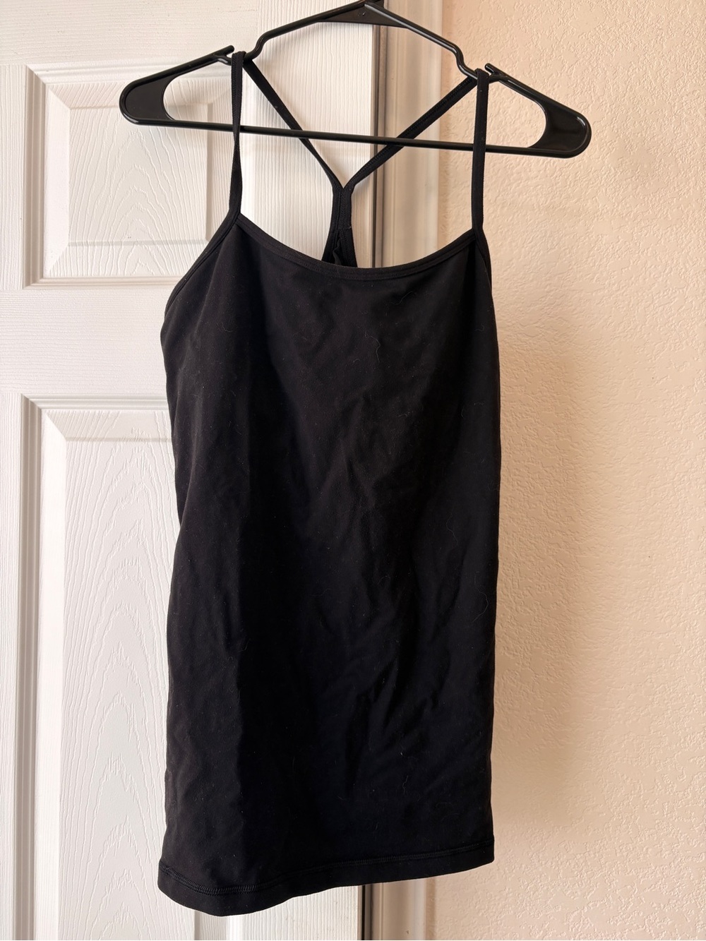 lululemon athletica Black Strappy Tank Top